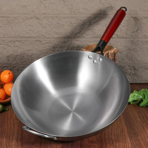Hierro Wok Antiadherente Sartenes Antiadherentes Sartenes Kitchen 30cm