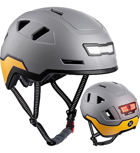 Casco De Bicicletas Xnito Con Luces Led - Casco De Bicicl