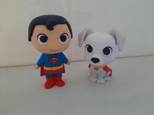 Funko Mini Mystery - Dc Comic Super Pets - Superman + Krypto