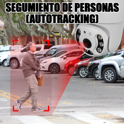 Imagen 2 de 10 de Kit Cctv 4 Camaras Wifi Inalambricas Vision Nocturna Color