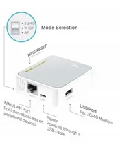 Comprar Router Tp Link Mr3020 3\u002F4g Lte Para Bam Usb Wifi Internet Lt