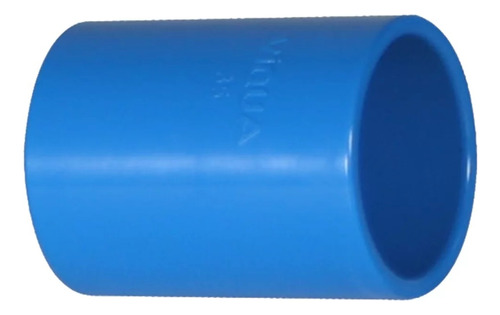 Luva Emenda De Irrigação Dn 50mm 1.1/2 Pvc Soldável Azul