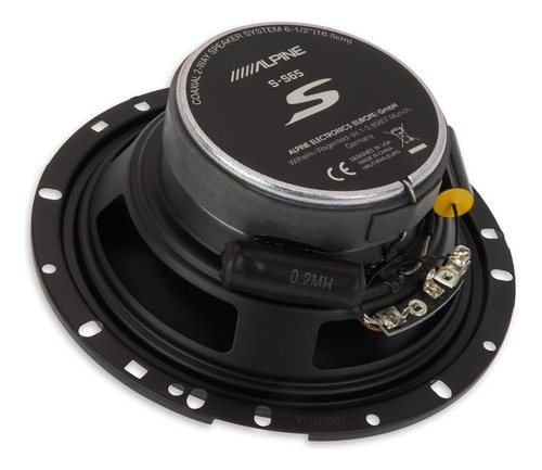Alpine S-s65c - Altavoz Para Coche (2 Vías De 6-1/2 )