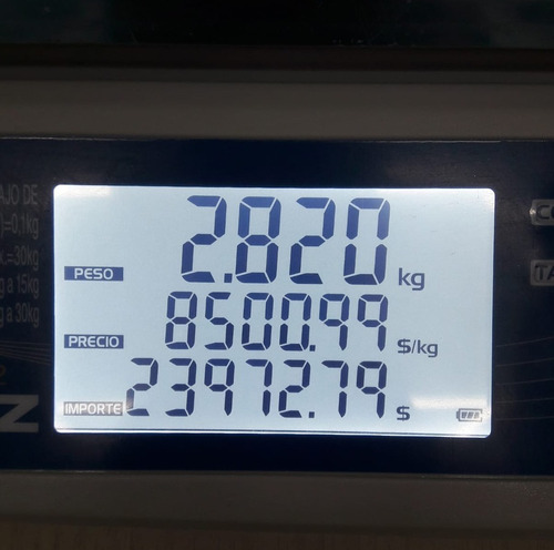 Balanza Comercial Digital Kretz Novel Eco 2 30 Kg Con Mástil