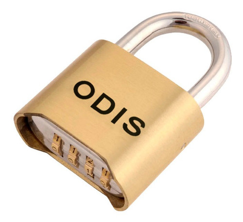 Imagen 5 de 8 de Candado Odis Stylelock 52mm Bronce - Stylelock