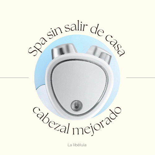Dispositivo De Rejuvenecimiento Facial De Microcorriente.