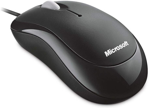 Mouse Óptico Microsoft Ready, 800 Dpi, Negro, Usb, Con Scrol