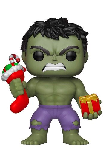 Funko Pop Marvel: Holiday - Hulk With Stocking
