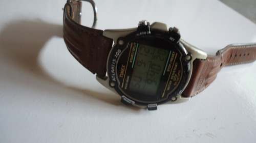Relogio Timex Atlantis 100 Water Resistant P/ Uso Coleção
