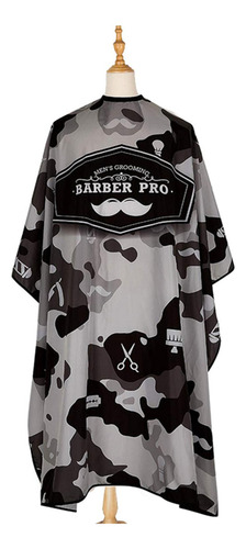 Xing Capa De Barbero Profesional Grande, Camuflaje,