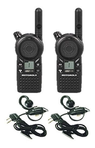 Paquete De 2 Walkie Talkies De Radio Bidireccionales Motorol