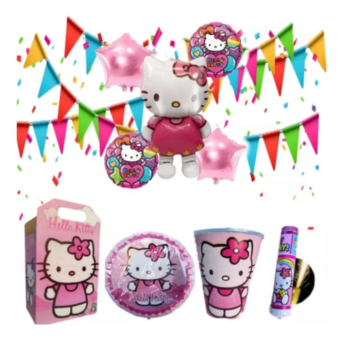 Kuromi Paq Fiesta Articulo Set Para Decorar 30 Niños