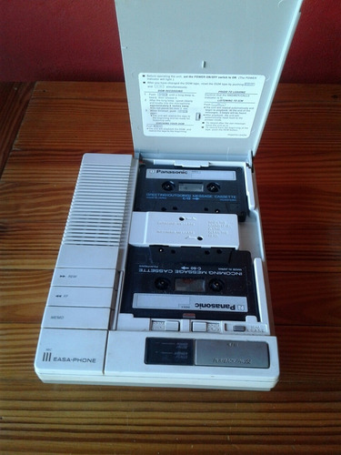 Antigua Contestadora Panasonic Para 2 Cassettes