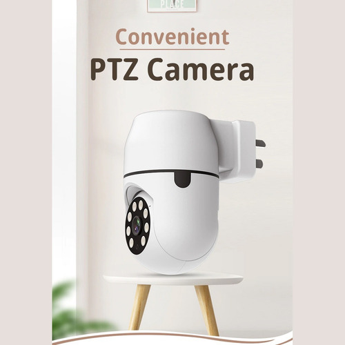 Imagen 9 de 9 de Fralugio Camara Seguridad Wifi Ptz 1080p 360° Nocturna Plug