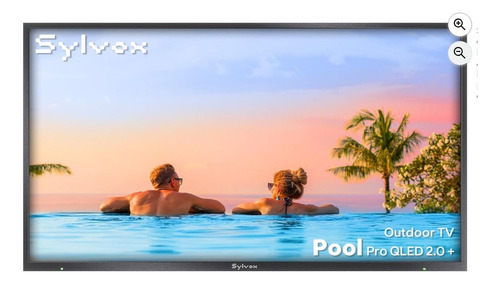 Sylvox 55 Pulgadas Exteriores Google Tv Impermeable 4k Qled
