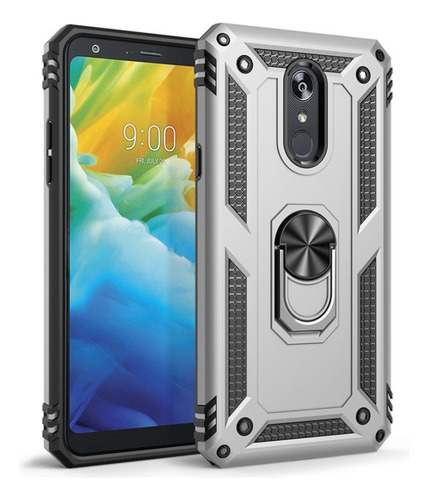 Funda Para LG Stylo 6 Carcasa Rudo Uso Con Soporte Magnético