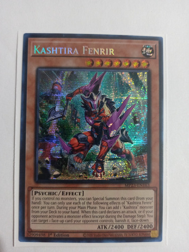 Kashtira Fenrir - Prismatic Secret Rare Mp23