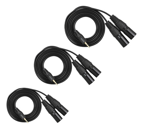 Zw Trs Macho Estéreo Para Xlr Macho 3