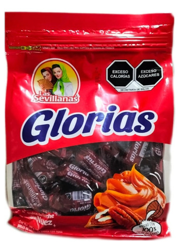 Glorias Con Nuez Las Sevillanas Bolsa Resellable De 30 Pieza