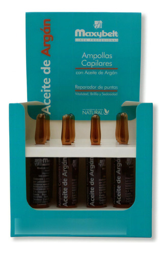 Ampolletas Maxybelt Oil Argan - Ml A $391