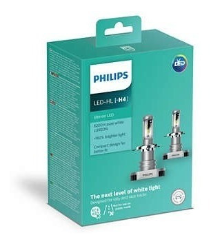 Kit Led Philips Ultinon H7+ H11 + H1 + Canceller 