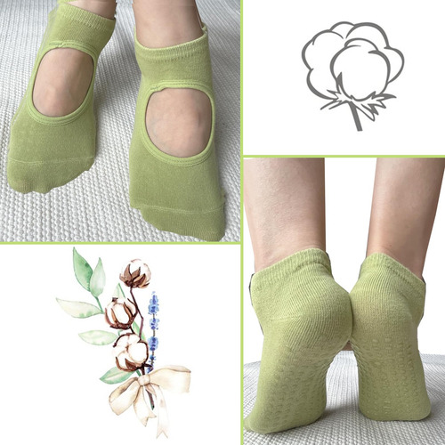 Viscal - 5 Pares De Calcetines De Yoga Para Baile De Ballet