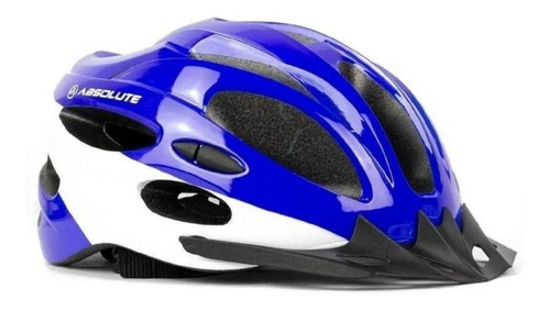 Capacete de ciclismo Absolute Nero azul/branco M