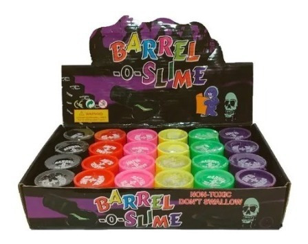 Moco De Gorila Barrel Slime 24 Pzas Chicas Oferta Promocion