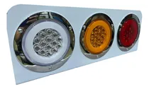 Comprar Triple Stop Trasero Redondo Led Con Base Camion Autobuses