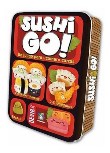 Sushi Go! Juego Mesa Cartas Familiar Devir En Español