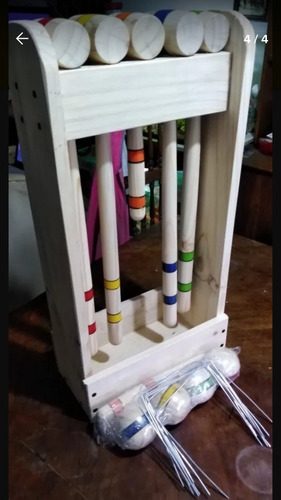 Croquet De Madera Para Niños