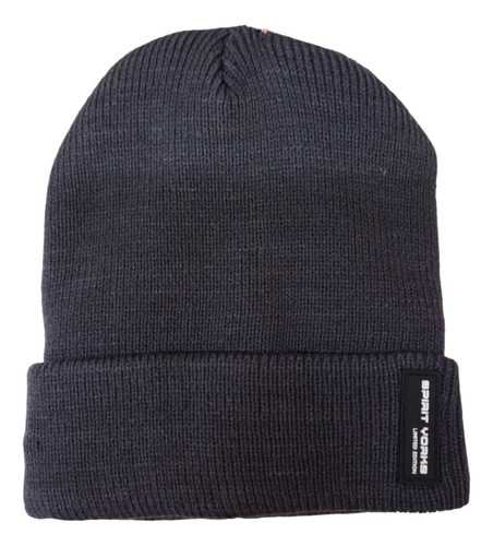 Gorro Lana Beanie Largo Spirit Yorks Invierno 13818 Gris