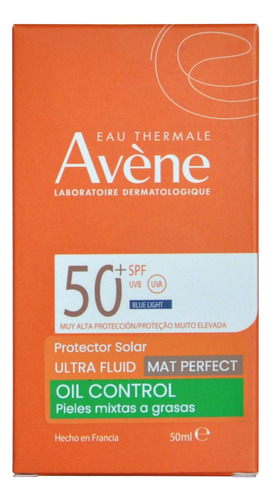 Avene Protector Solar Ultra Fluid Mat Perfect Fps50+ 50ml