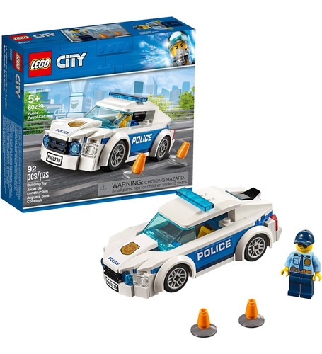 Set Juguete De Construcción Lego City Police Patrol 60239