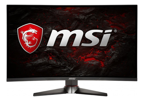 Monitor gamer curvo MSI Optix MAG27C led 27" negro y rojo 100V/240V