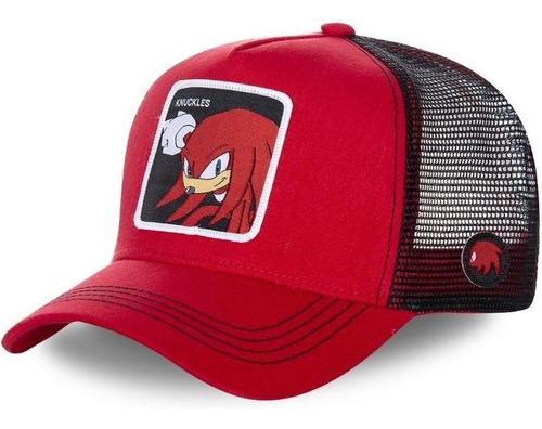 Gorra Jockey Sonic - Modelo Knuckles 