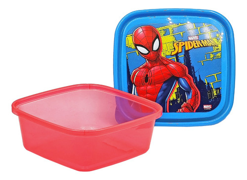 Recipiente Infantil Escolar Para Comida Diseños Varios