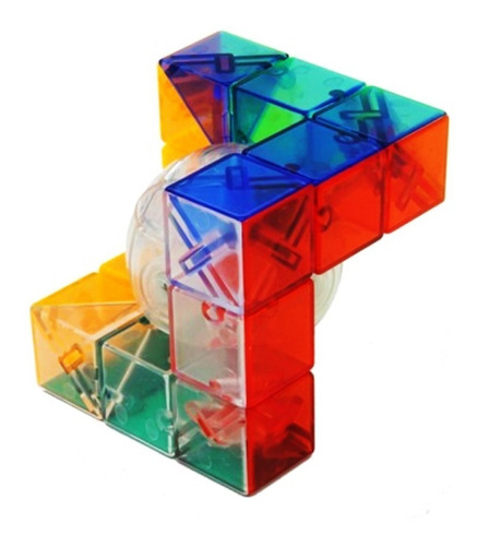 Mofang Jiaoshi Geo Cubo 3x3 Versión A Ref. Mf8831a Color de la estructura Multicolor