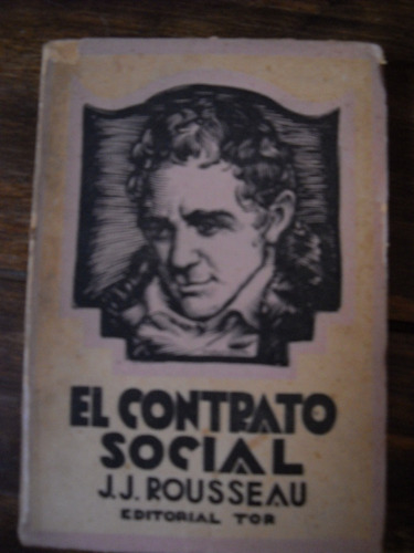 Libro El Contrato Social J.j. Rousseau Ed. Tor