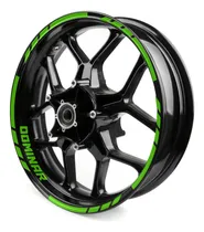 Comprar Calcos Llantas Bajaj Dominar 400 D400 Verde