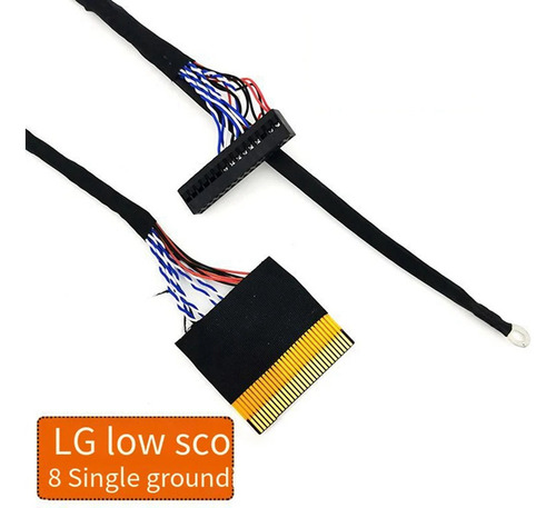 Kit De Cabo De Tela Lvds De 21 Unidades Com Adaptador De Cab