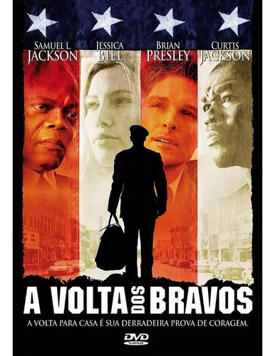 Dvd - A Volta Dos Bravos - Samuel L. Jackson, Jessica Biel