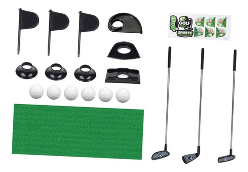 Kids Toy Golf Club Juego Con Flag Practice Golf Con Soporte