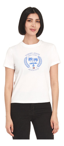 Camiseta Tommy Jeans  Dw0dw17835 Mujer