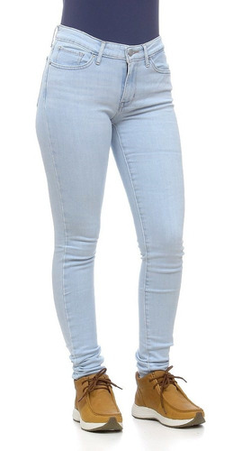 Calça Jeans Feminina Delavê 711 Skinny Com Elastano Levi's 2