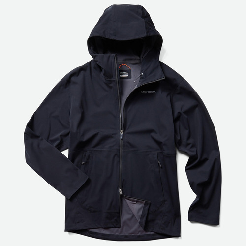 Impermeable Hombre Whisper Rain Shell Negro Merrell