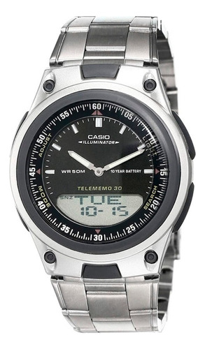 Reloj Pulsera Casio Collection Aw-80 Sumergible/hora Mundial