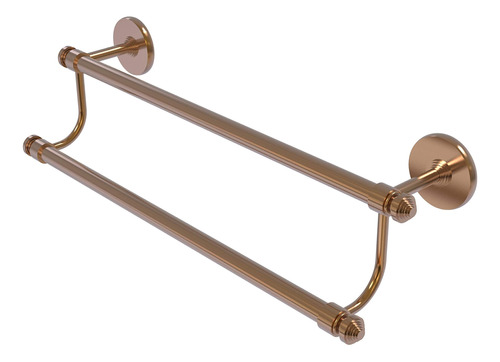 Allied Brass 36 Toallero Doble Bronce Cepillado