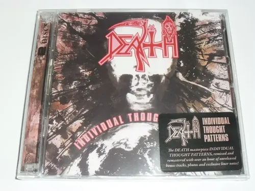 洋楽 DEATH Individual Thought Patterns [2CD] Cd Death - Individual Thought Patterns 1993 (americano 2 Cd