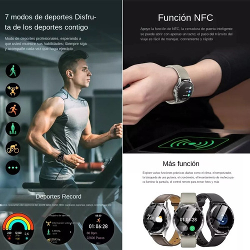 Reloj Inteligente Con Auriculares 2 En 1
